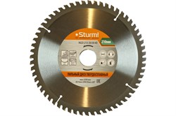 Диск STURM пильный 210*30/20*60 зубьев, Мульти рез 9023-210-30/20-60 - фото 83499