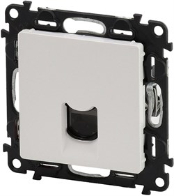 Розетка LEGRAND DIY VALENA Life RJ45 Кат.5е UTP белая 753440 - фото 84028