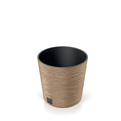 Горшок цветочный FURU Round Slim Eco Wood DFR300W-4665W - фото 84538