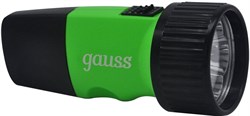 Фонарь GAUSS LED ручной 1W 40Lm NI-MH 250mAh GF103 - фото 85240