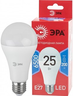 Лампа светодиодная ЭРА ECO LED A65-25W-865-E27 R - фото 87264