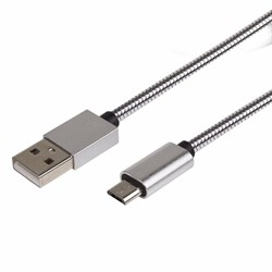 Кабель REXANT USB microUSB серебристый 18-4241 - фото 87924