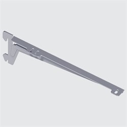 W-держатель LIRE/LOSE/M.CLIP/38cm weiss alu 10300-00051 - фото 88633
