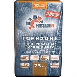 Наливной пол ALINA НАШИ ГОРИЗОНТ (универсальный) 25кг - фото 89616