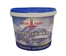 Краска водоэмульсионная Гауди Белоснежная 25кг - фото 90846