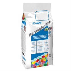 Затирка для швов MAPEI KERACOLOR FF 111 (2кг) светло-серый 5N11102A - фото 92187
