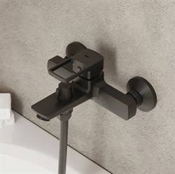Смеситель IDDIS Bild для ванны, черный матовый BILBL00i02WA - фото 92930