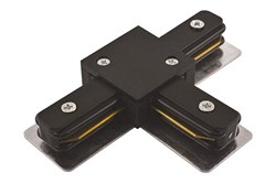 Коннектор JAZZWAY PTR CT-BL черный T-образный 5010857 - фото 93028