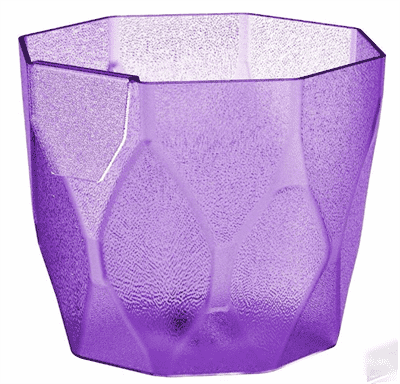 Горшок цветочный ROCKA P фиолетовый DROC170P-CPRB - фото 9396