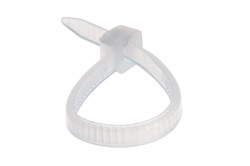Хомут REXANT nylon 2,5*100мм (100шт) белый 07-0100 - фото 94082