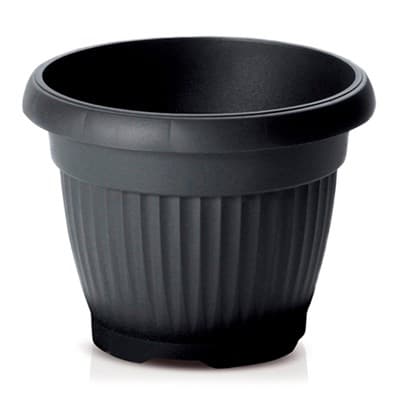 Горшок цветочный TERRA антрацит DCE25-S433 - фото 9410