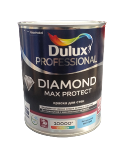 Краска Dulux Professional Diamond Max Protect мат BW 1л 5539564 - фото 94440