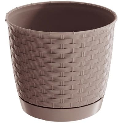 Горшок цветочный RATOLLA ROUND мокка DRLO300-7529U - фото 9489