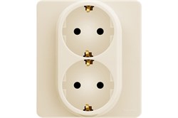 Розетка LEGRAND INSPIRIA 2*2К+3 слоновая кость 673751 - фото 95408