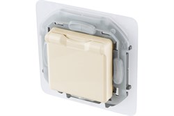 Розетка LEGRAND INSPIRIA 2К+3 IP44 слоновая кость 673741 - фото 95413
