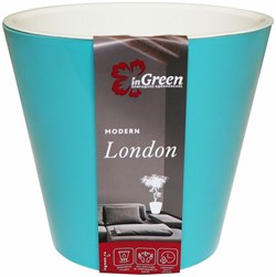 Горшок LONDON D330 для цветов 15,7л на колесиках ING6207-4 - фото 95498