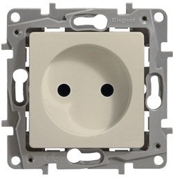 Розетка LEGRAND Etika 2К на винтах (слоновая кость) 672320 - фото 95556