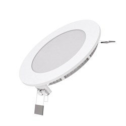 Светильник светодиодный Gauss встраиваемый ультратонкий круглый IP20 6W 4100K 1/20 939111206 - фото 95939