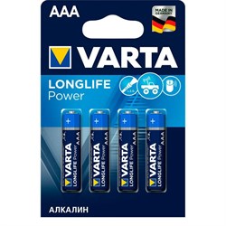 Батарейка VARTA High Energy Micro 1.5V-LR03/AAA (4шт) арт.0003-4903-121-414 - фото 96616