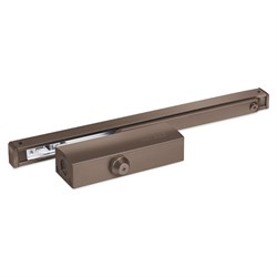 Доводчик NOTEDO дверной DC-075 SL+HO BROWN со скользящей тягой, с фикс. до 70 кг (10) - фото 97130