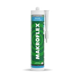 Герметик силиконовый MAKROFLEX SX101 Sanitary White 290мл 2005222 - фото 97682
