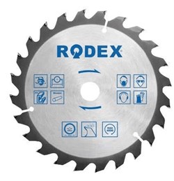 Диск RODEX по дереву с крупными зубьями 230*40T 22,2мм RTS40230 - фото 98163