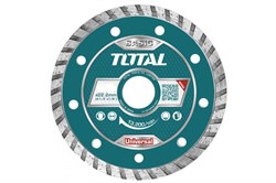 Диск TOTAL алмазный турбо Сухая и влаж. резка 230*7.5*22.2 TAC2132303 - фото 98169