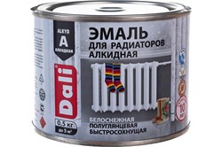 Эмаль для радиаторов DALI алкидная 0,5кг - фото 98268