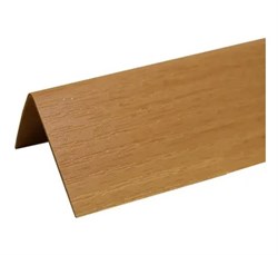 Угол с тиснением двухсторонний 30*30*2700 Бук - фото 98502