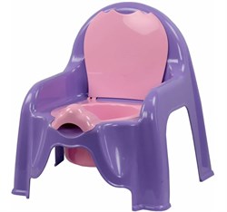 Горшок-стульчик св. фиолетовый М1327 - фото 98864