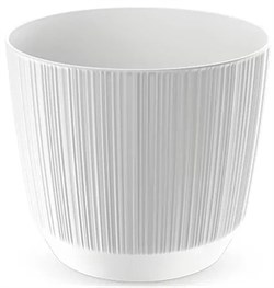 Горшок цветочный RYFO белый DRF170-S449 - фото 98874