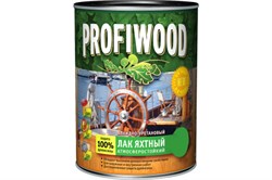 Лак яхтный PROFIWOOD атмосферостойкий алкидно-уретановый матовый 2.6 л / 2.4 кг - фото 99824
