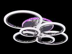 Светильник потолочный Галактика MD7722 RGB LED max 150Bт, пульт 870*600*150 - фото 99836