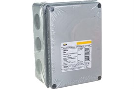 Коробка ИЭК КМ41242 распаячная для о/п IP55 UKO10-150-110-070-K41-55