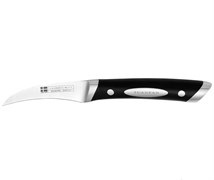 Нож QIAN SHUENN кухонный для чистки овощей, нержавеющая сталь, сине-серая резиновая ручка 151118