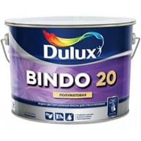 Краска водоэмульсионная Dulux BINDO 20 белая BW 10л 5183765