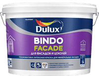 Краска водоэмульсионная Dulux Bindo Facade мат.белый 10л 5258985