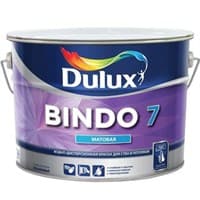 Краска водоэмульсионная Dulux BINDO 7 мат. белый 9л 5183739