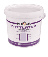 Краска KAIZER водоэмульсионная Mattlatex внутренняя моющаяся MG 25кг
