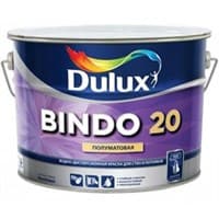 Краска водоэмульсионная Dulux BINDO 20 белая BW 2,5л 5183763