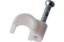 Крепеж кабеля REXANT круглый 7мм (50шт) 07-4007