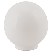 Ручка-кнопка мебельная АЛАПАЕВСК шар белая (10)