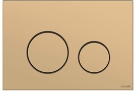 Кнопка от инсталляции TWINS для LINK пластик золото матовый 63524