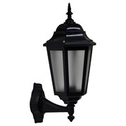 Светильник VENEZIA PLASTIK S BLACK настенный (вверх) 252-15176