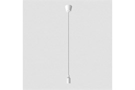 Светильник GAUSS LED Decor подвесной белый E27 1м PL012