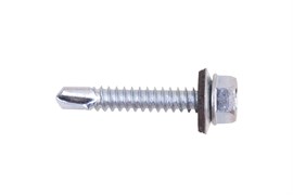 Саморезы СТРОЙБАТ кровельные с буром 6,3x25 (8 шт) 305710