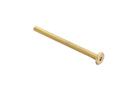 Винт мебел.плоск. ELEMENT М6x100мм латунирован. (4 шт) 149600