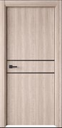Полотно Line 2 ДО дуб шенон вертикаль 80*200 edge black
