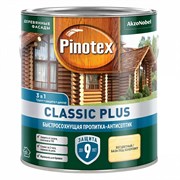 Пропитка-антисептик PINOTEX Classic Plus 3 в 1 CLR, Палисандр 0,9л 5727787