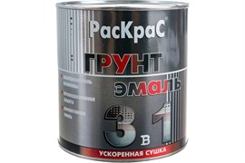 Грунт-эмаль КВИЛ Раскрас красно-коричневая бан.2,5кг